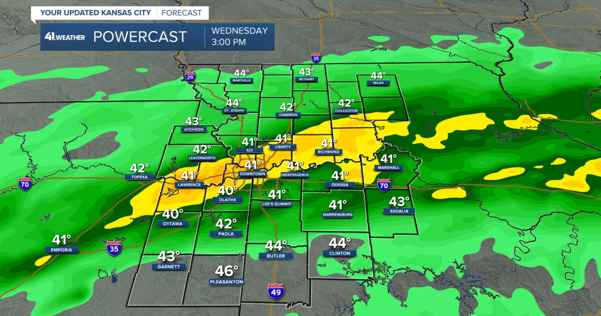 KSHB 41 Weather Blog | Update on 2 cold fronts, 2 storm systems & 1st snow?