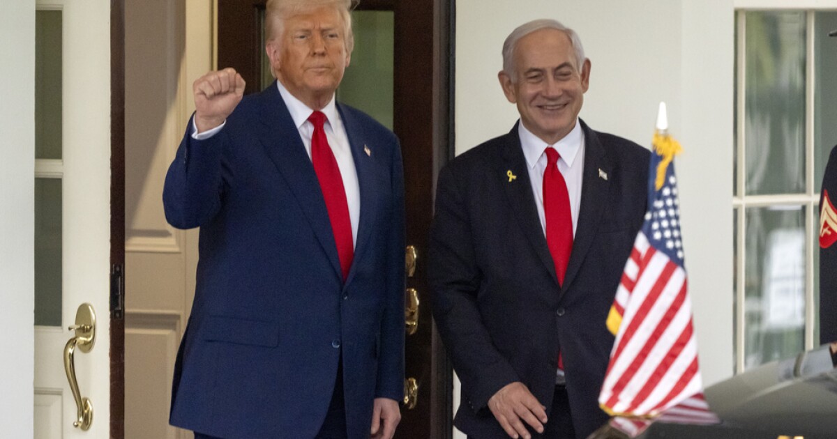 Trump, Netanyahu will meet in Florida at a crucial moment for Gaza ceasefire