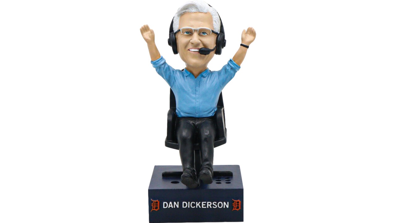 Dan Dickerson 25th season bobblehead giveaway