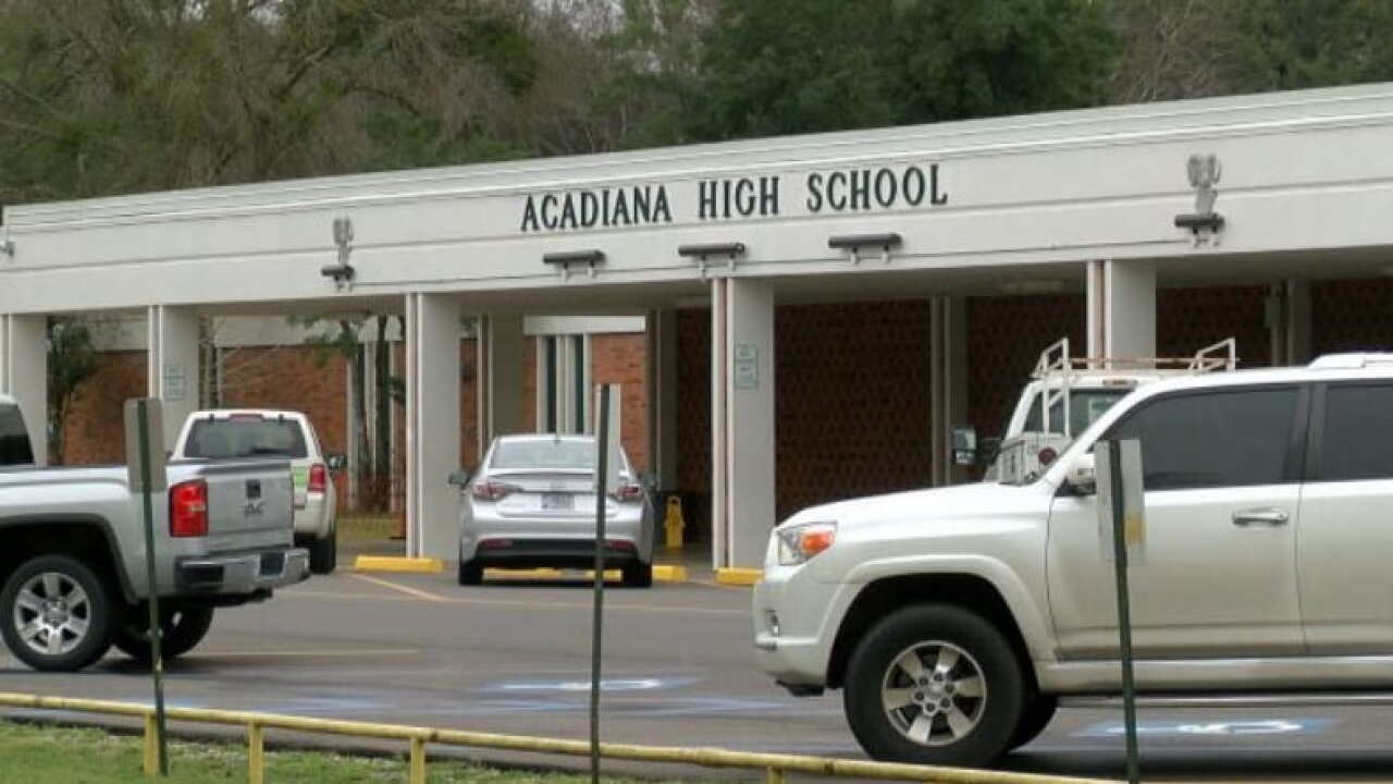 Acadiana High School lockdown lifted