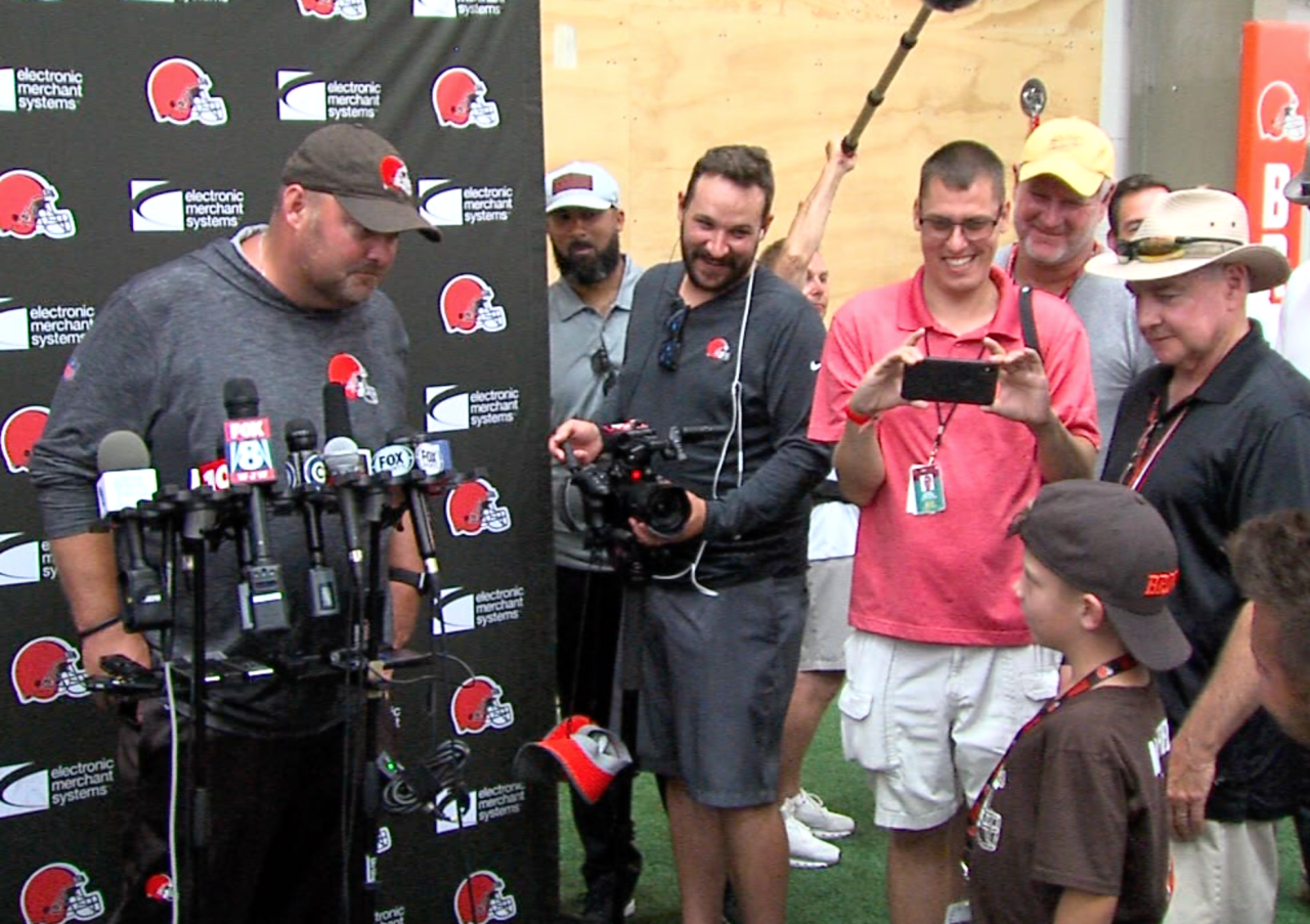 Browns a special wish CJ