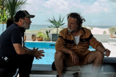 Russell Crowe and Derrick Borte