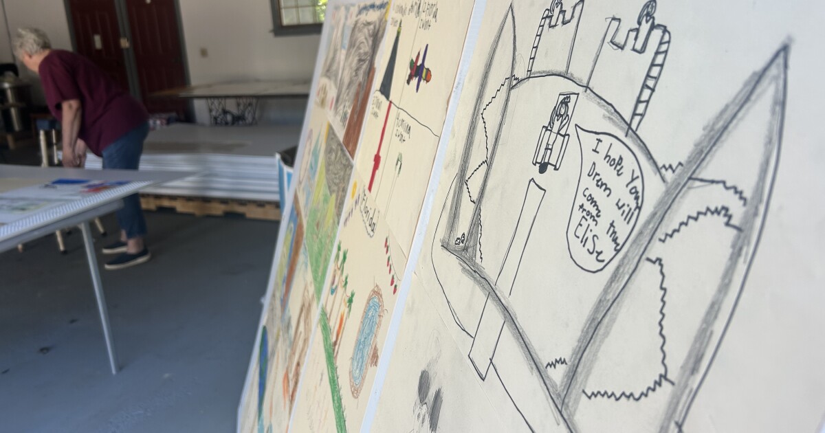 Ashtabula County stitches together kids' dreams for massive America 250 postcard display