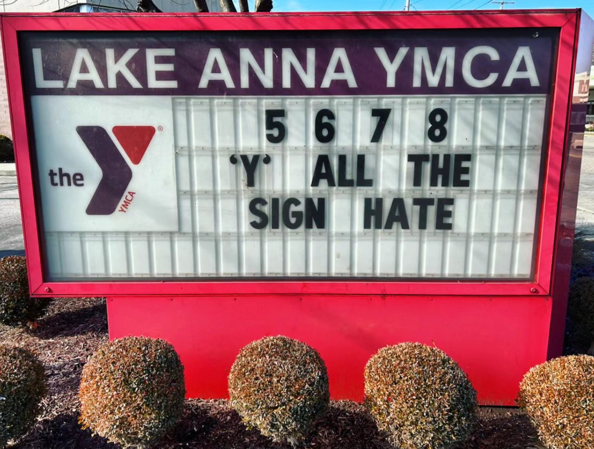 YMCA sign war