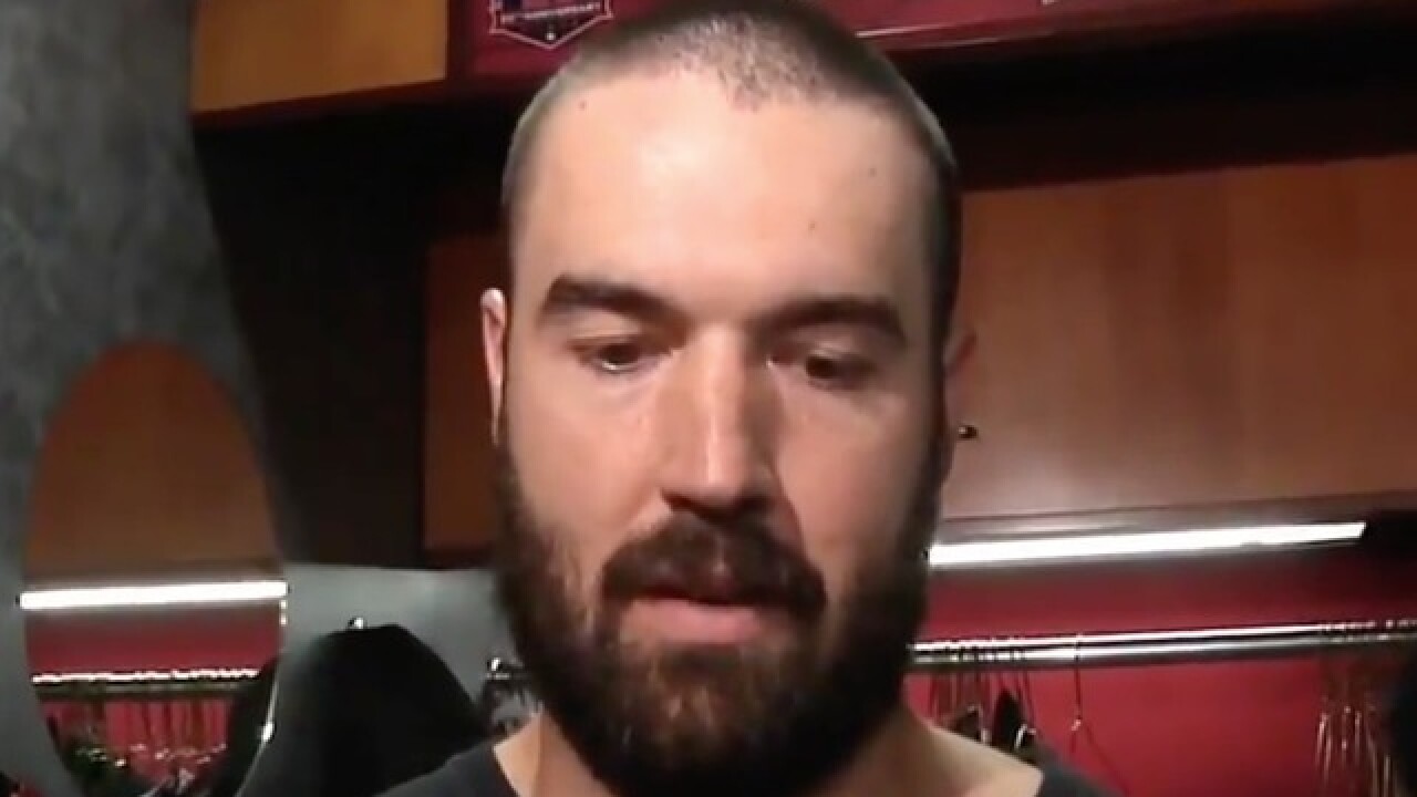 diamondbacks pitcher robbie ray relieved child hit in head is ok