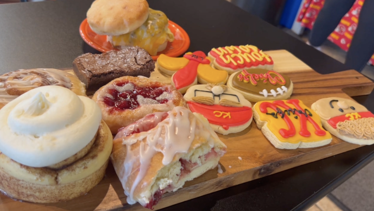 Baking goods at Best Regards Bakery