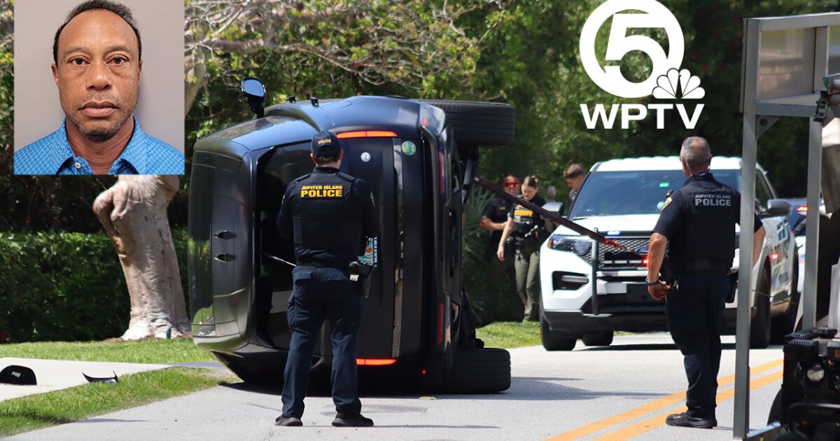 Tiger Woods DUI Arrest: 'Lethargic' After Jupiter Island Range Rover Crash