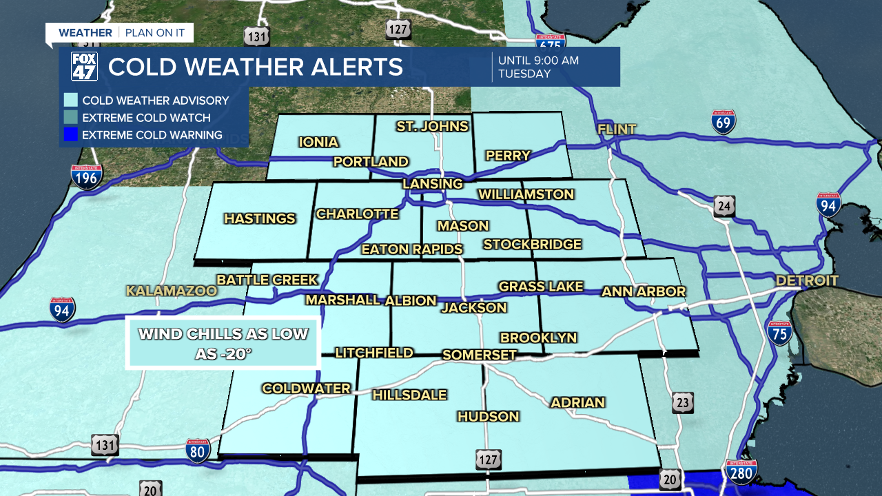 Cold Weather Alerts