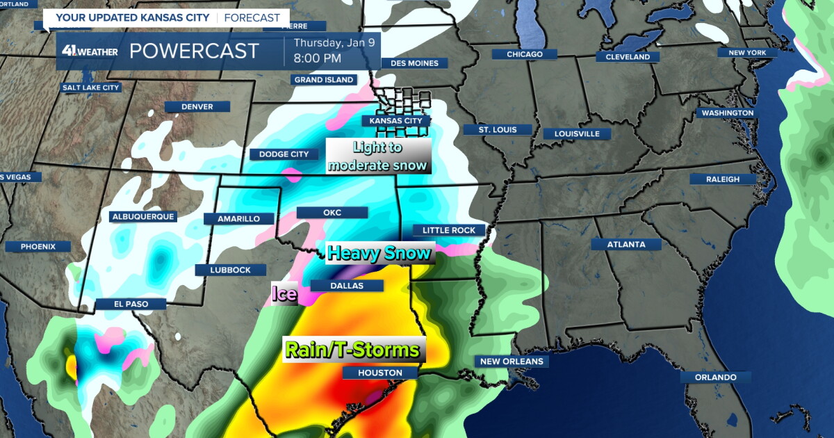 KSHB 41 Weather Blog | Jeff looks at Kansas City's next chance for snow