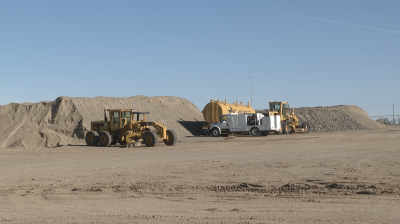 Western Dairy Transport construction site 