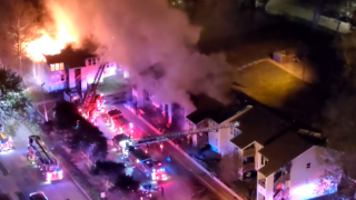 2200 E 8th Street apartment fire