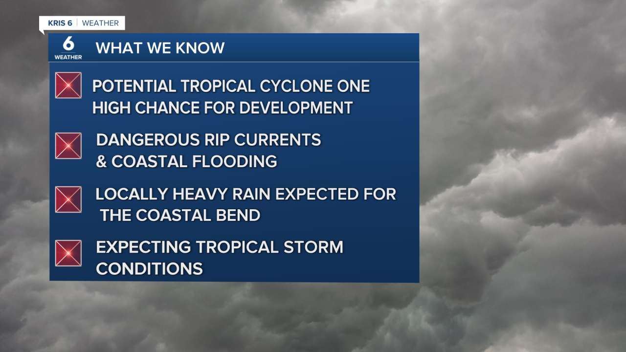 What We Know: Tropical Disturbance
