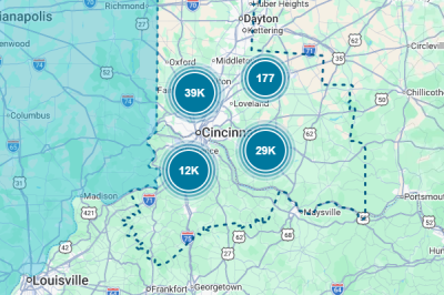 Duke Energy Outage Map 8/12/26 7:15 p.m.