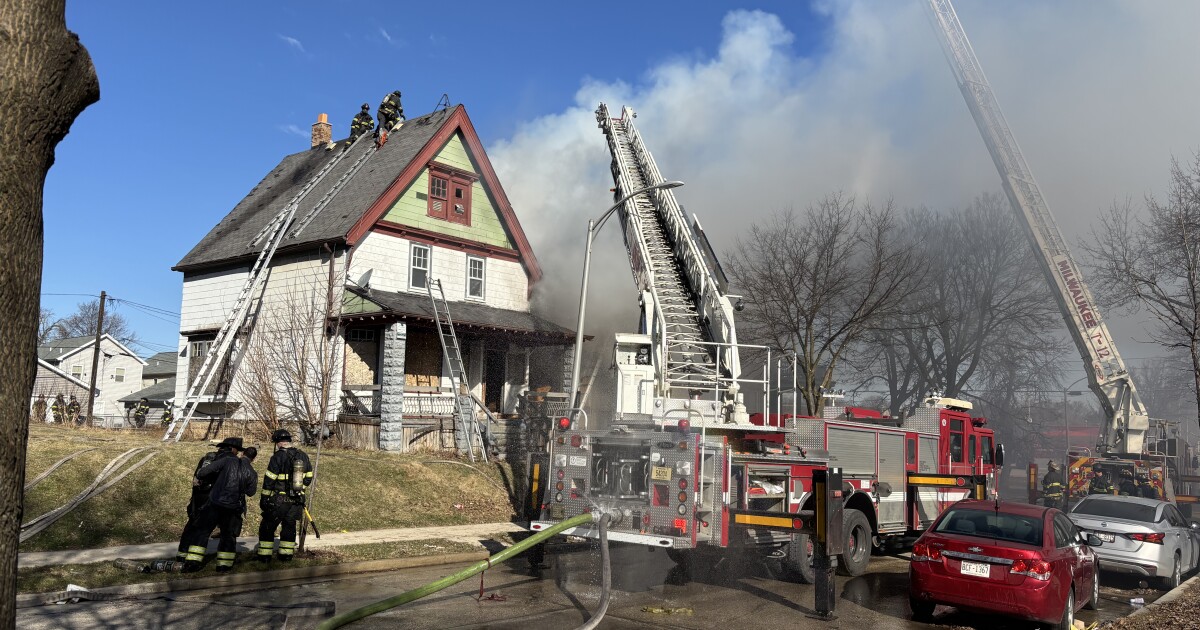 Three to four people displaced following residential fires in Milwaukee