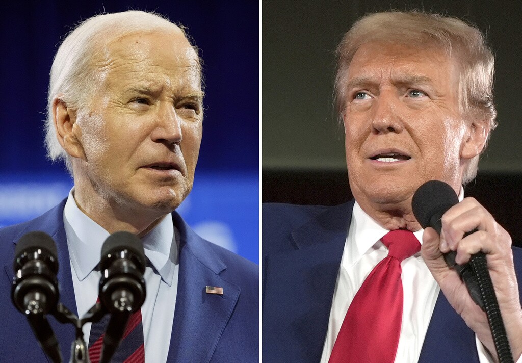 President Joe Biden and former President Donald Trump