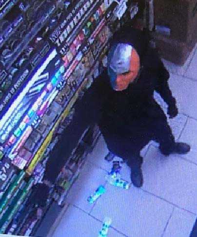 Surveillance image of suspect in North Fort Myers armed robbery on June 14, 2019.