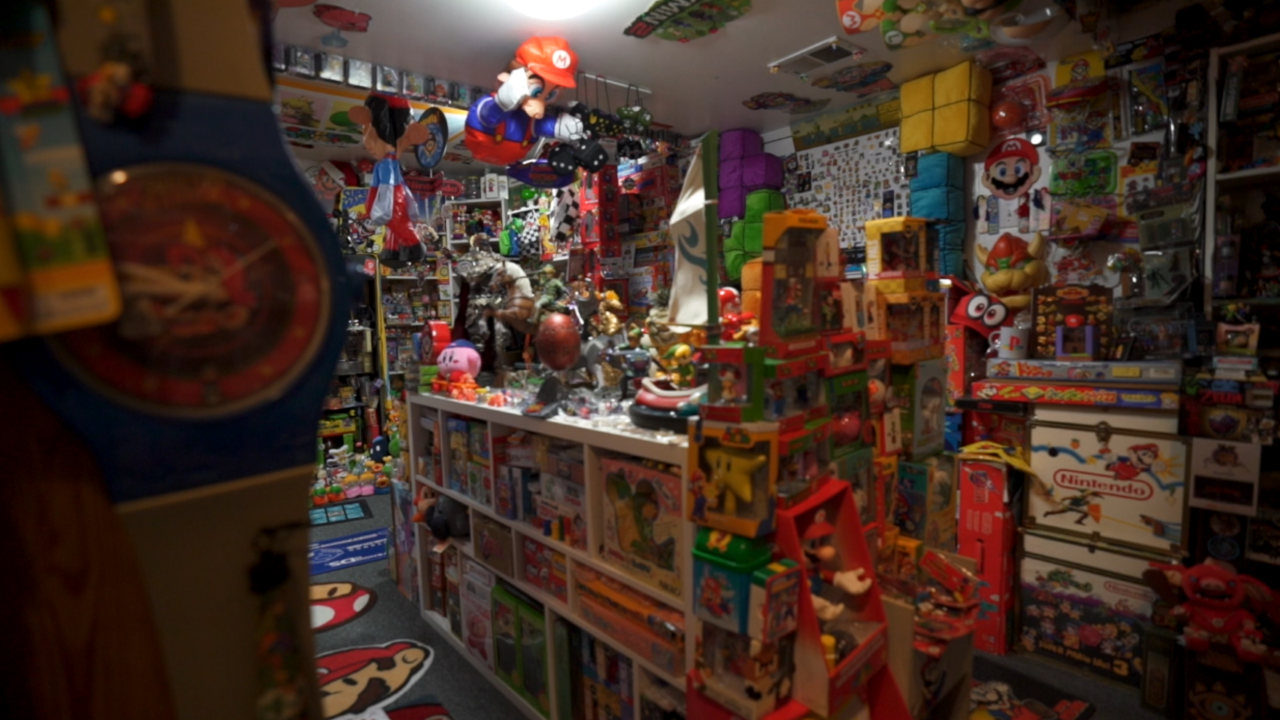 Meet the man with the world’s biggest video game memorabilia museum