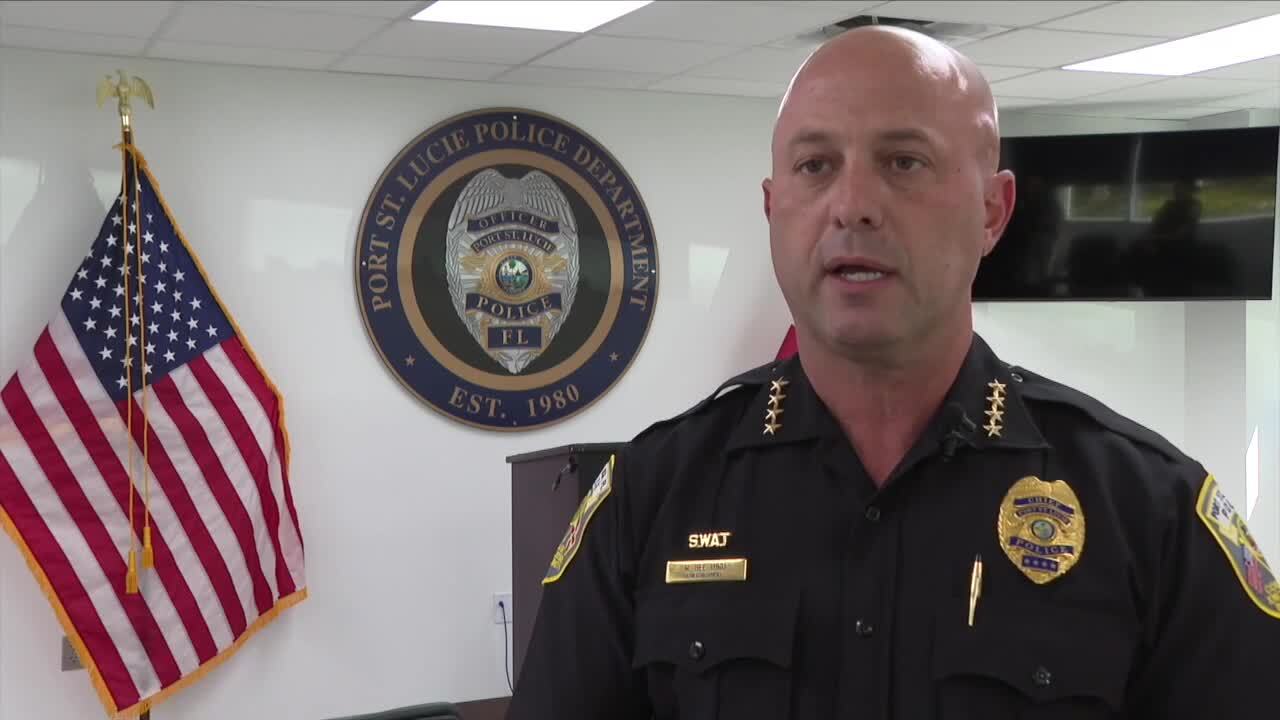 Port St. Lucie police Chief Richard Del Toro said women made up half of those eligible to be promoted on the last sergeant’s exam. Sept. 12, 2023.