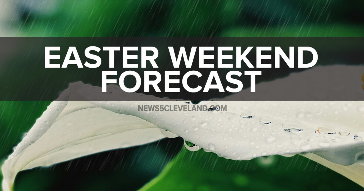 Plan for some rain during the Easter weekend; how it could impact your ...