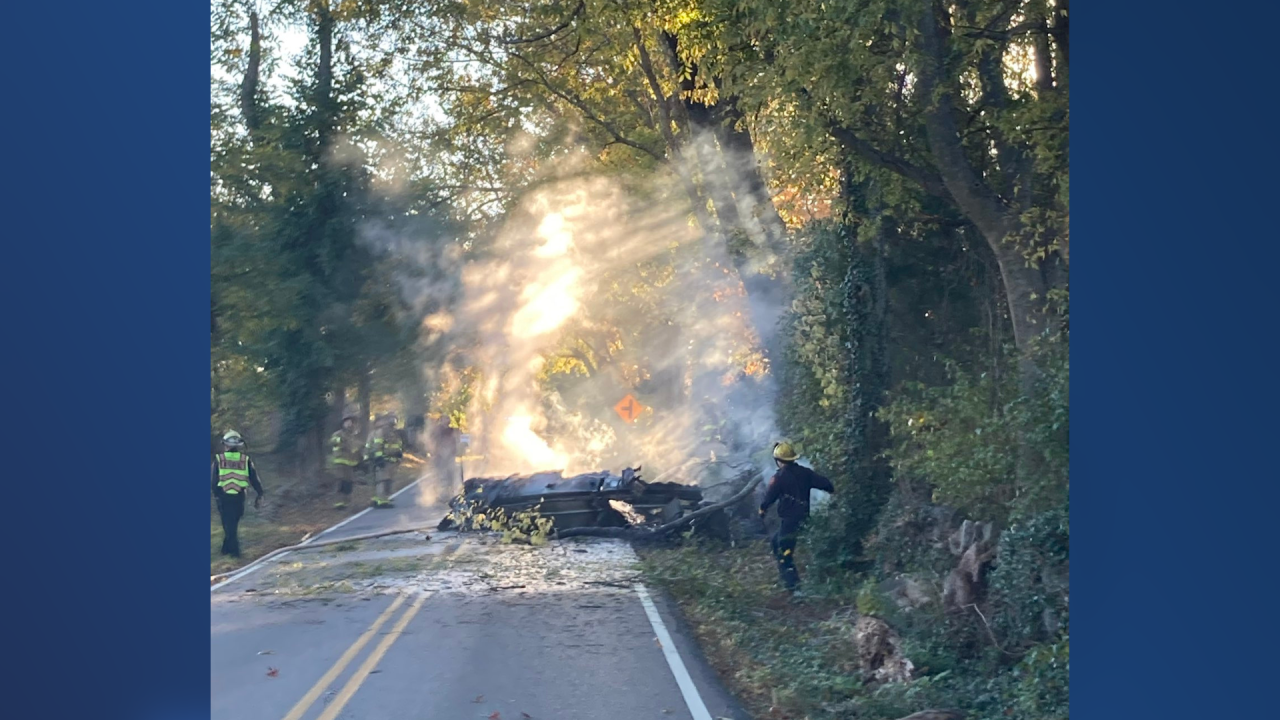 brentwood plane crash