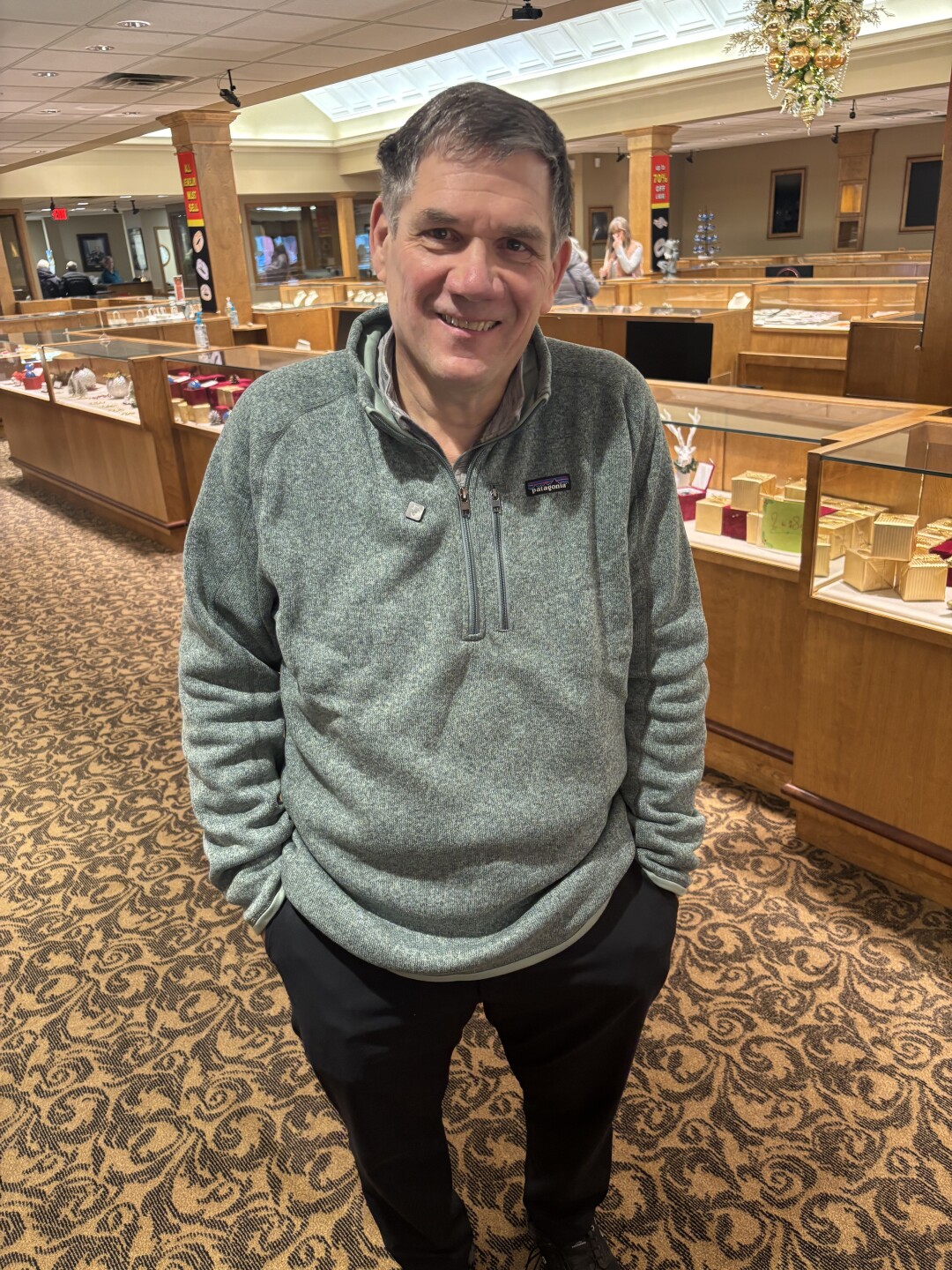 Mike Husar owns Husar's House of Fine Diamonds in West Bend