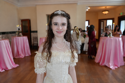 Mira Hunt at her birthday party