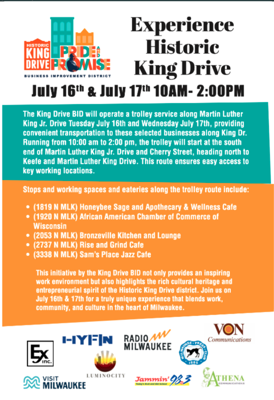 King Trolly pickup locations