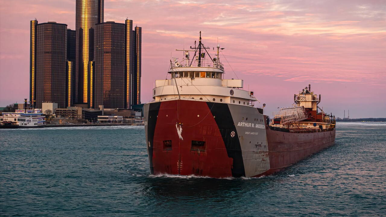 Fitz Anderson The last ship in contact with the Edmund Fitzgerald was still sailing ...