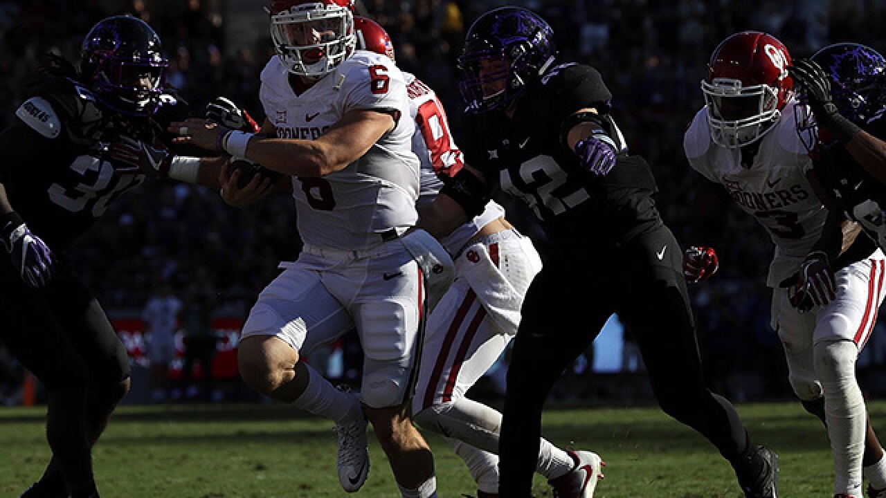 PHOTOS: OU Sooners beat TCU Horned Frogs 52-46