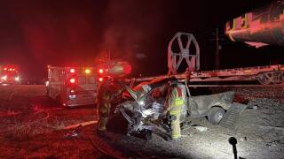 Frenchtown Train vs Truck Crash