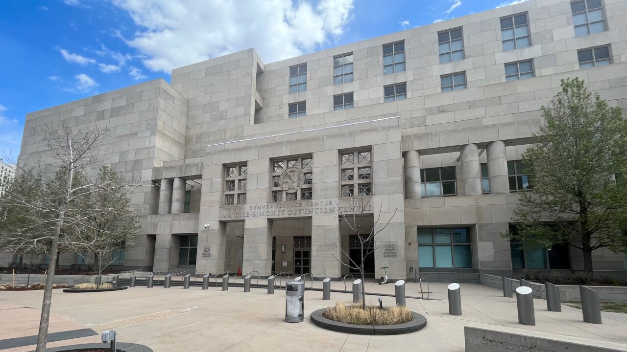 Female inmate dies at Denver Downtown Detention Center on Tuesday afternoon