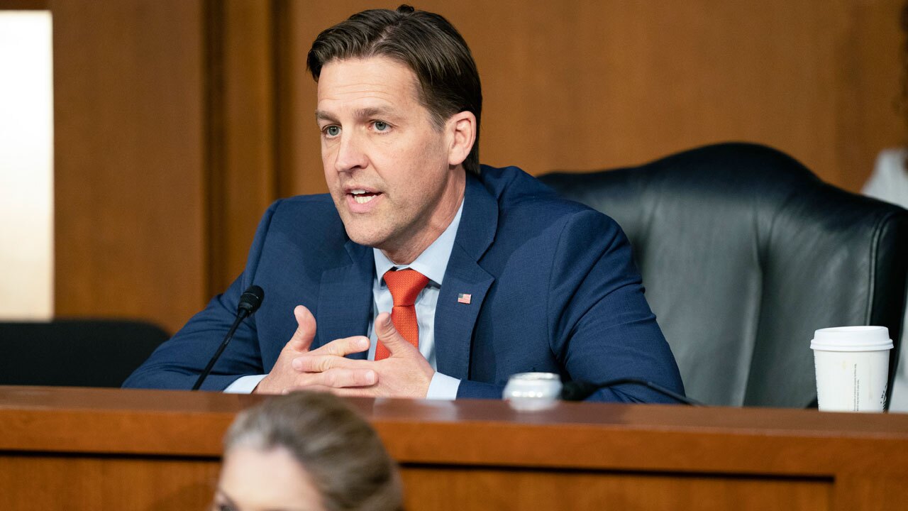 Sen. Ben Sasse, R-Neb., makes an opening statement during the confirmation hearing for Supreme Court nominee Ketanji Brown Jackson before the Senate Judiciary Committee, Monday, March 21, 2022, in Washington.