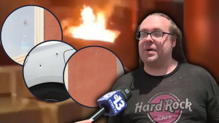 'A complete war zone': Neighbor recounts overnight shooting that left holes in apartments, cars