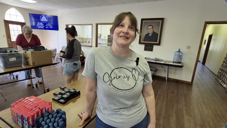 Sarah Chappell, President of Grimes County Coalition