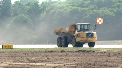 Decades-old taxiway at Muskegon County Airport gets $21 million upgrade