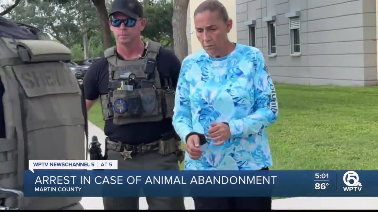 Deborah Perez of Stuart faces nine misdemeanor counts of animal abandonment. Oct. 4, 2023