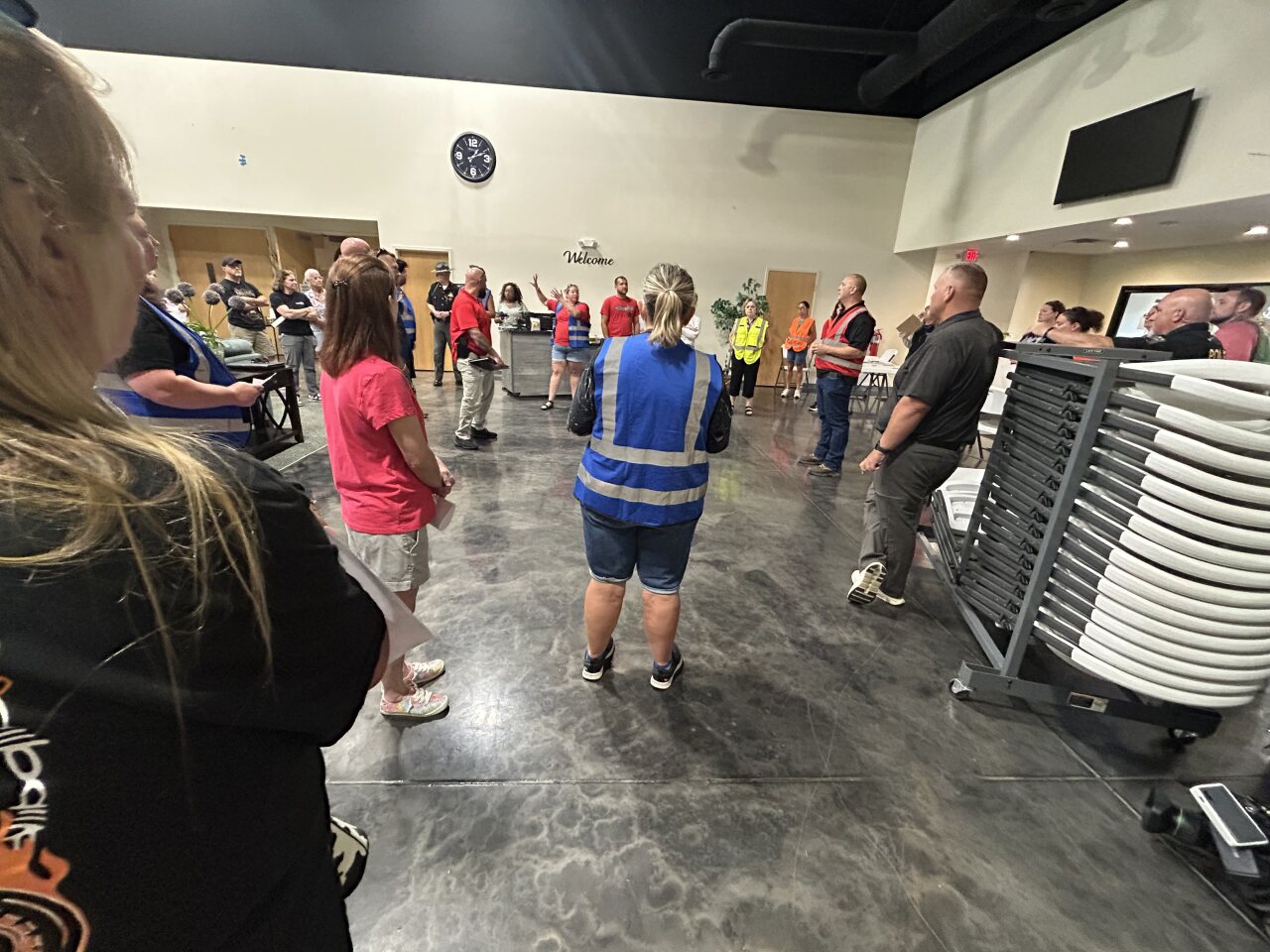 East Clinton School District "Reunification' exercise