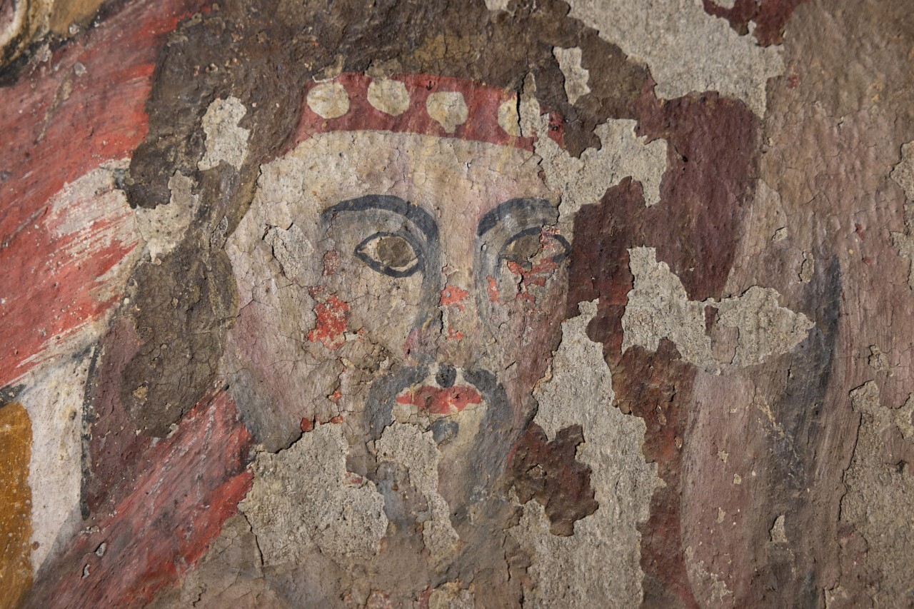 San Xavier Dome painting