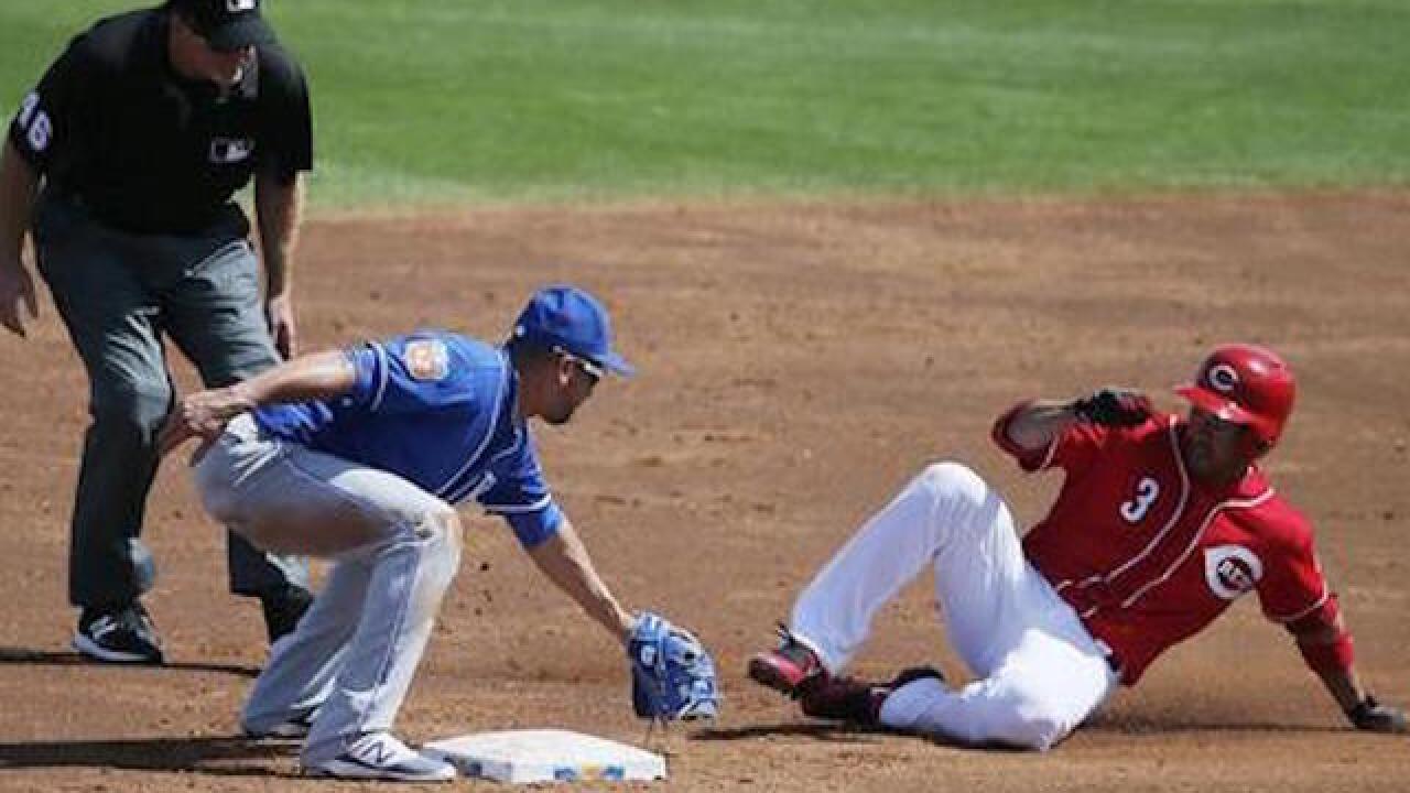 Players trying to figure out how slide into 2nd