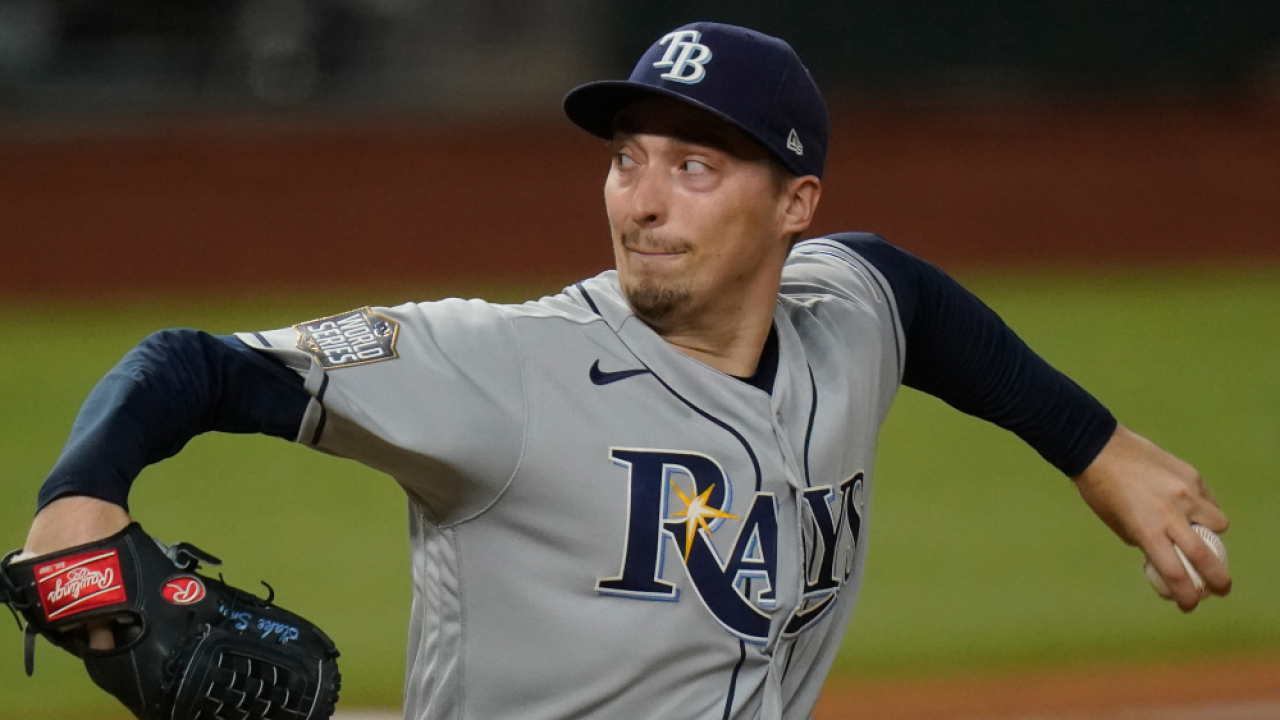 Blake Snell to try to stop Dodgers from winning World Series