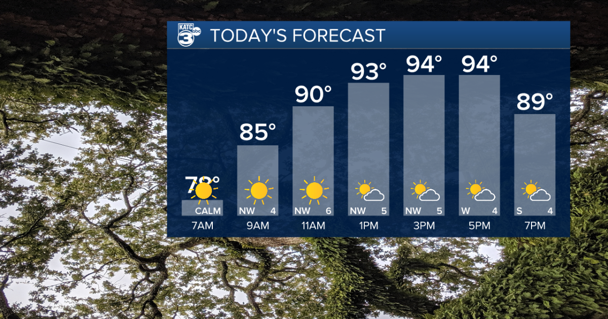 Scattered showers and storms Thursday, otherwise a quiet forecast
