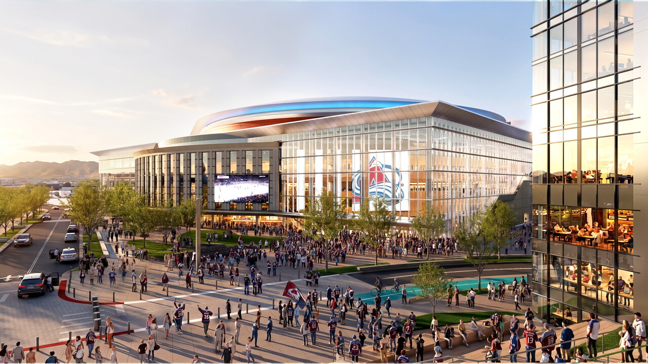 Ball Arena Rendering