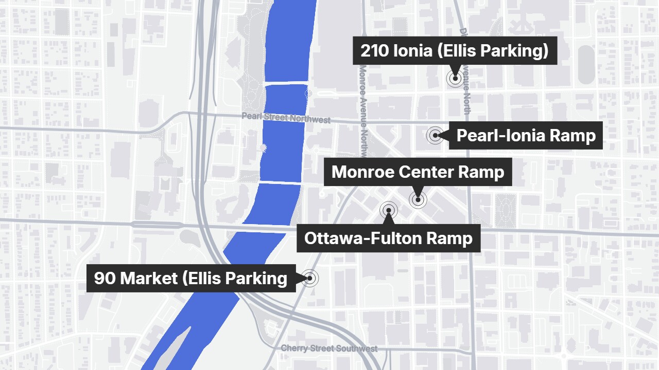 2026 Suggested Parking Options River Bank Run