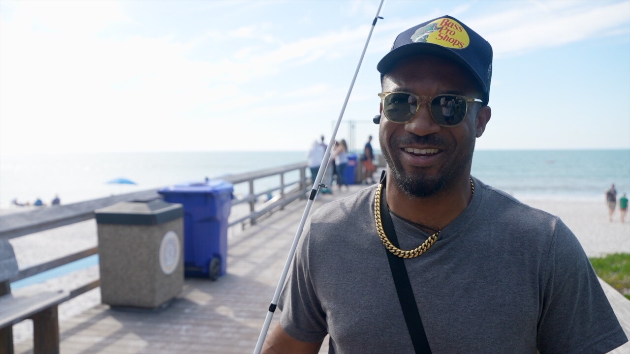 Fisherman on the Naples Pier