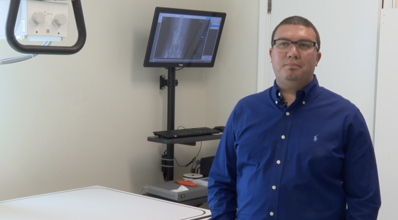 Dr. Josue Padilla of Clinic Boulevard Animal Hospital July 2023.png