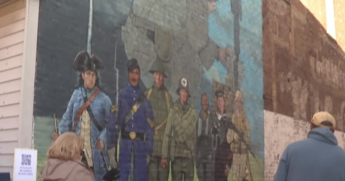 Mural depicting local veterans completed in Versailles - Vimarsana News