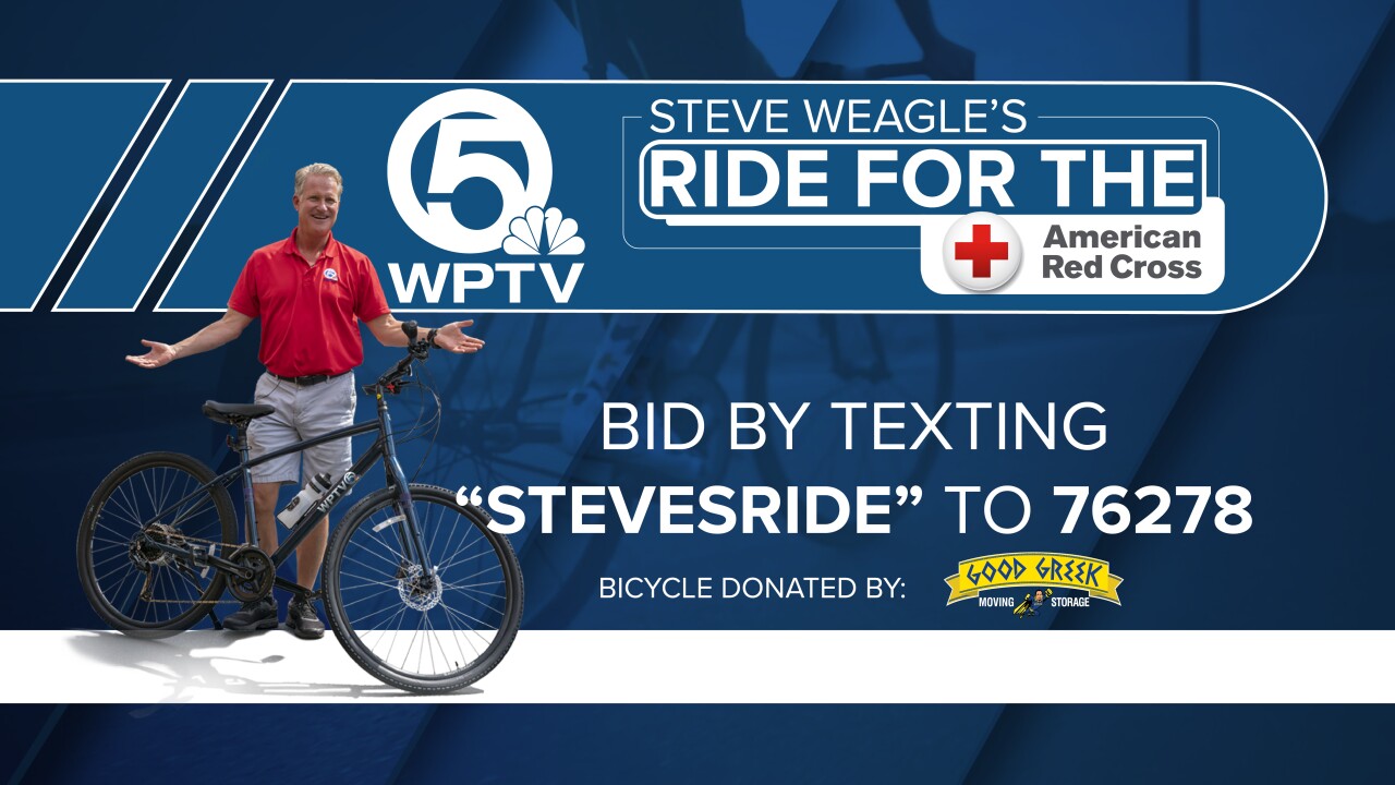 'Steve Weagle's Ride for the American Red Cross Bid by Texting'