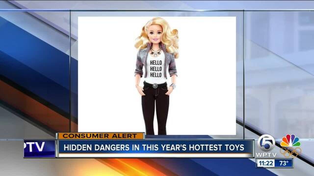 Hidden dangers in this year's hottest toys