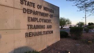 The State of Nevada Department of Employment, Training and Rehabilitation building on E. St. Louis in Las Vegas