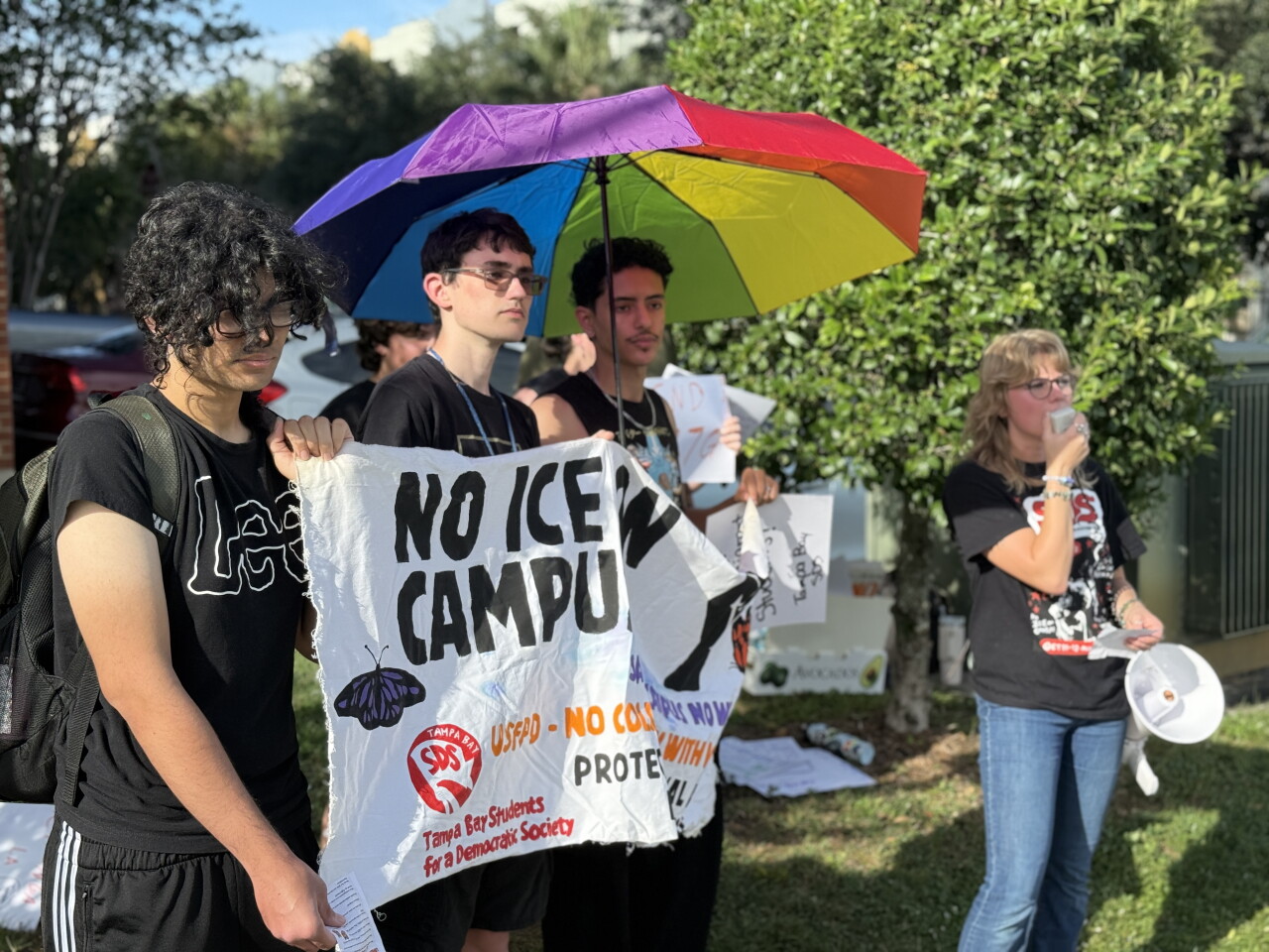 Tampa Bay SDS USF Protest